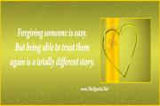 Forgiveness